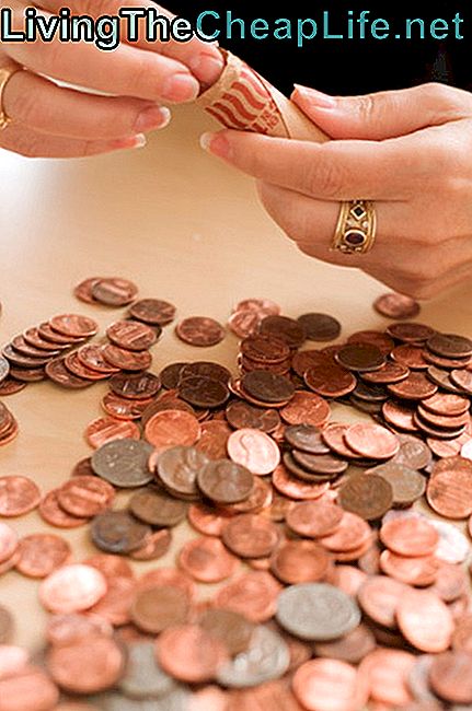 Hur sätter du in mynt för kontanter