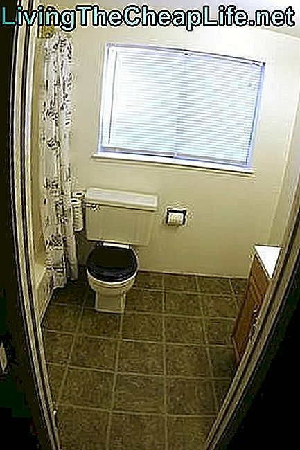 Hur man fixar ditt badrum golv (billig)