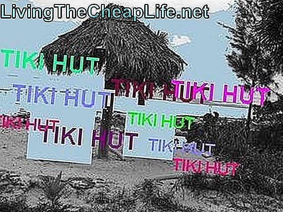 Cómo hacer un Tiki Hut barato