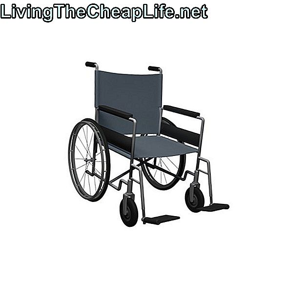 Kørestol - dette er en 3d render illustration
