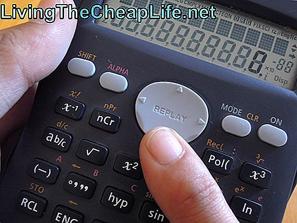 Come utilizzare una calcolatrice per le percentuali