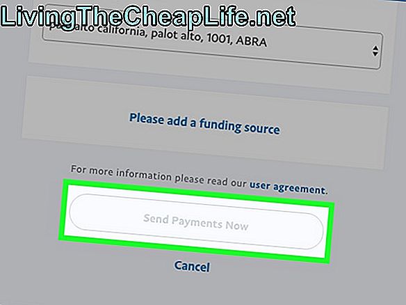 Come inviare denaro a PayPal con una carta di credito